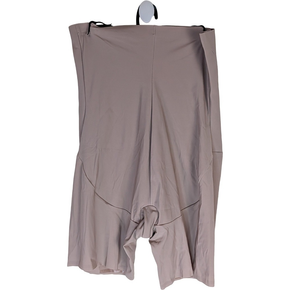 Maidenform High Waist Thigh Slimmer Womens 3XL Beige Ultra Firm Sculpting FLS095